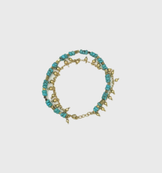 Bracelet Sea Bleu truquoise